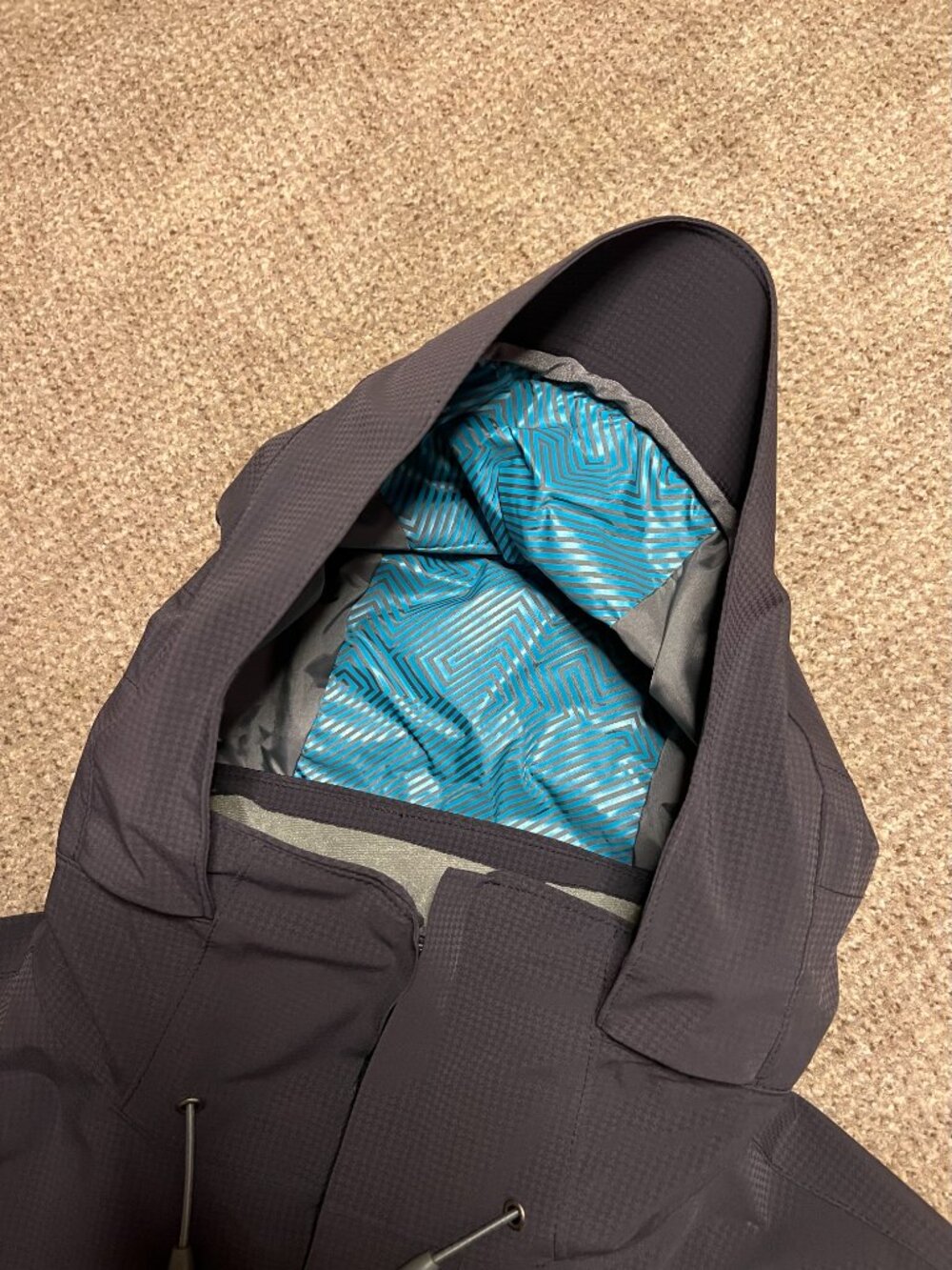 RIPCURL Vintage Snowboard Ski Jacket Waterproof 4-Way Stretch Black Size Large - Picture 6 of 10